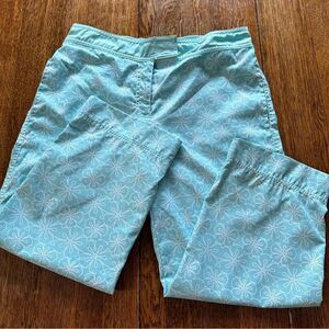 Nike 3/4 length ladies floral pants. Size M